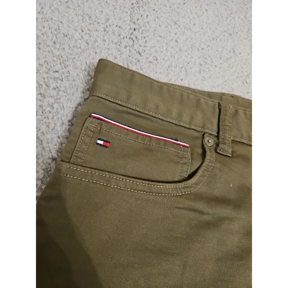 Tommy Hilfiger Pants Khaki Mens 42 x 32 Dark Tan Beige